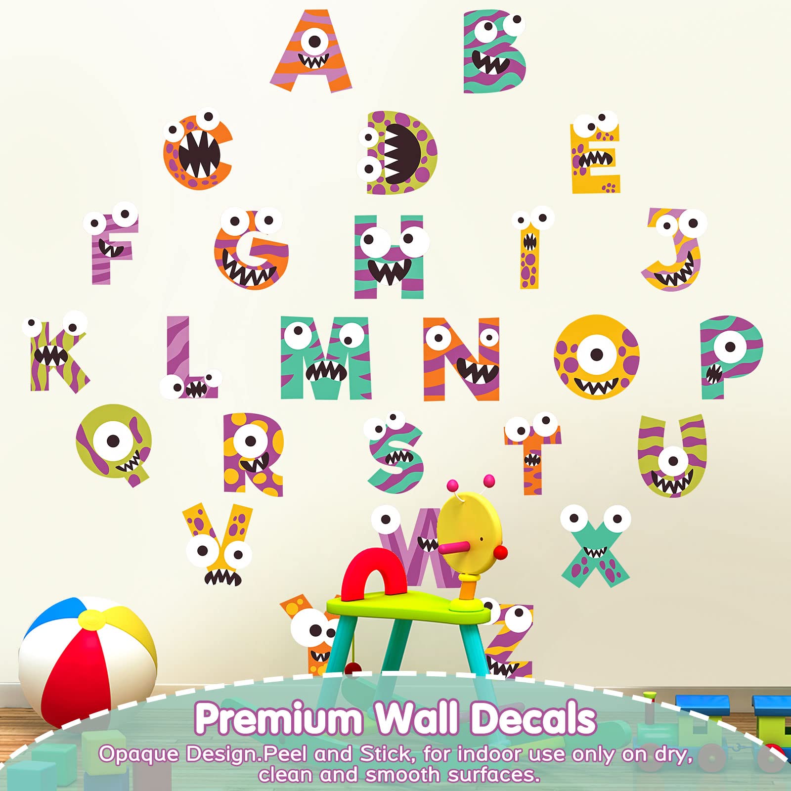 Wall Decals Alphabet Letters High Resolution Photographs