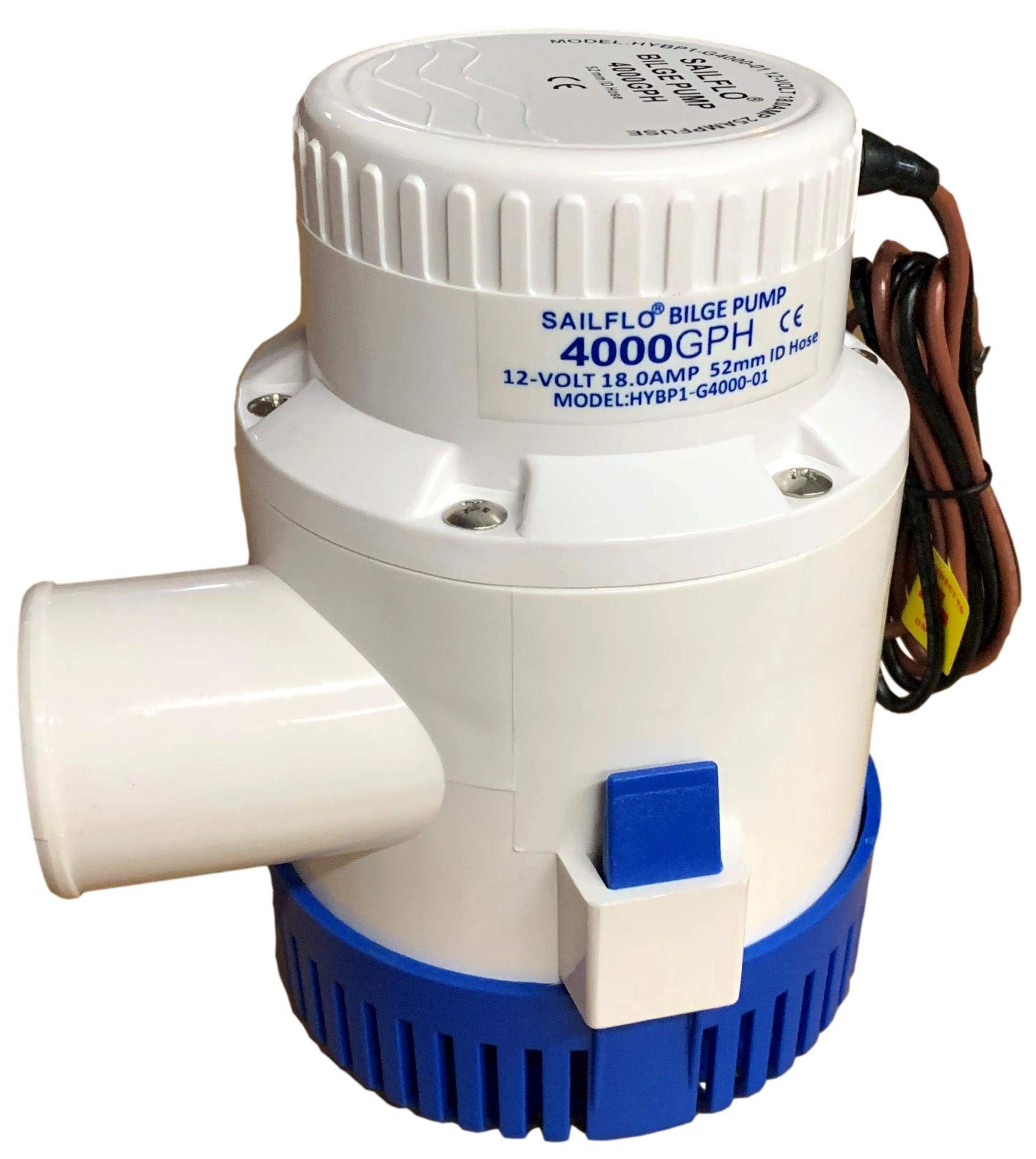 Buy SAILFLO.US 4000 GPH 12v Submersible Electric Boat Plumbing Bilge