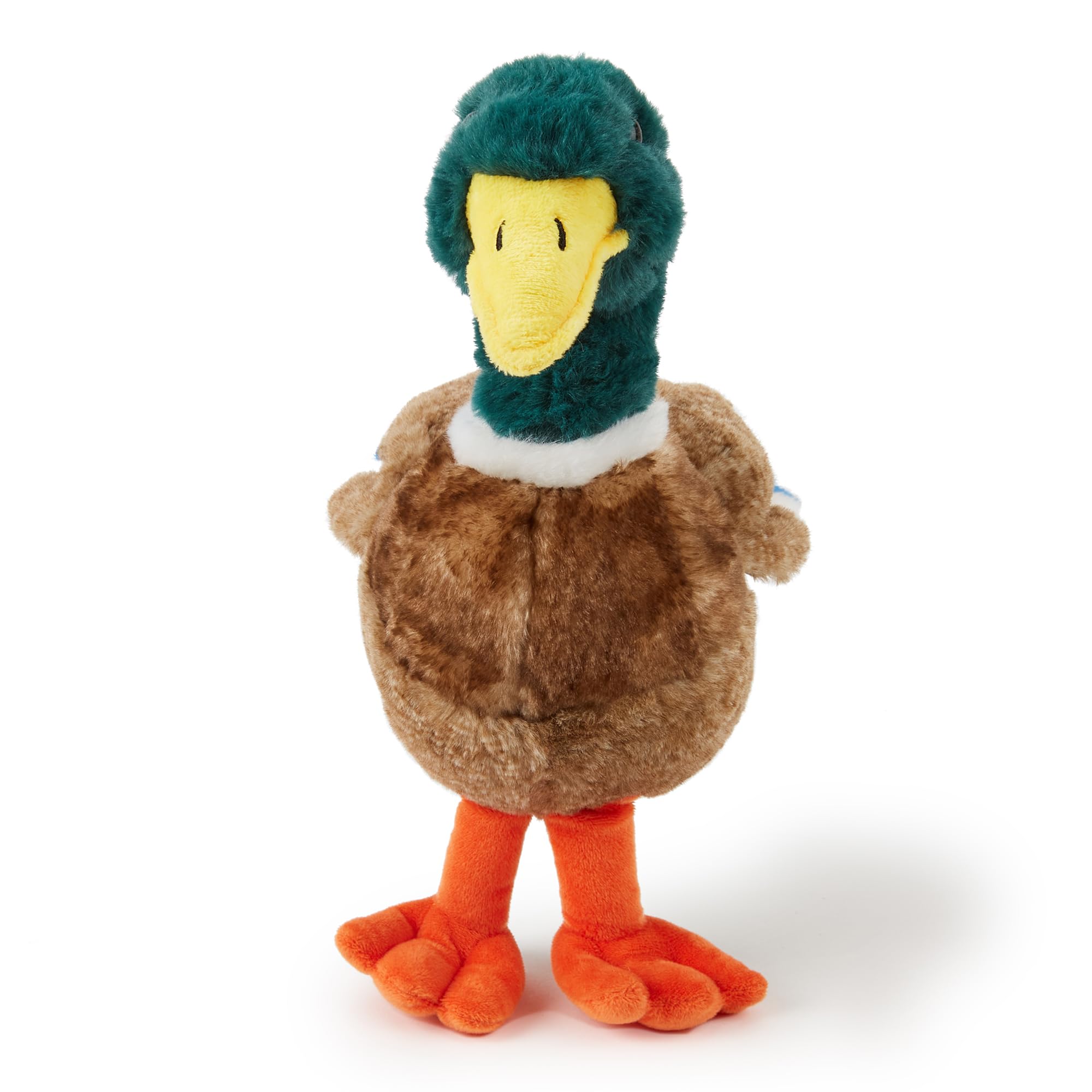 Zappi Co Mallard Duck Plush Toy (30cm), Bright, Cuddly Duck, Eco-Friendly, Ideal for Children's Imaginary Pond Play - Image 4