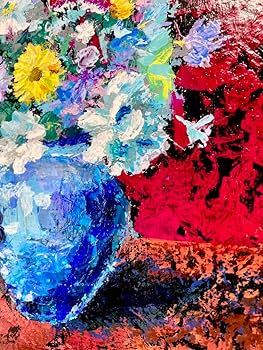 原画　絵画　抽象画　アクリル画　現代アート　一点物　肉筆画　妖怪　物の怪 Amazon.co.jp: 原画 馬 絵 絵画 動物画 肉筆画 アクリル画 現代