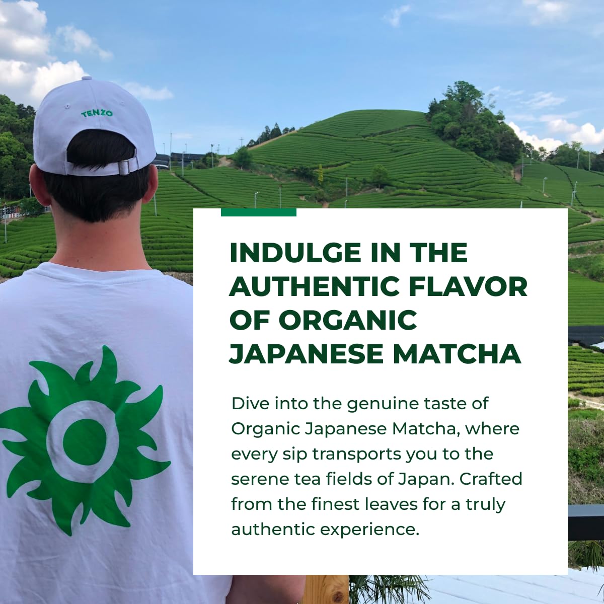 Tenzo Matcha Green Tea Powder - First Harvest USDA Organic Ceremonial Grade - Authentic Japanese Matcha Tea - Perfect for Matcha Lattes - Private Reserve (1.06 Ounce)