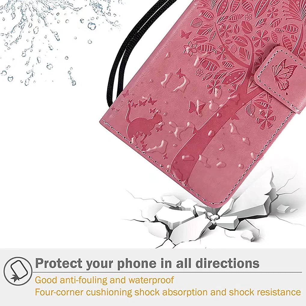 SEAHAI Cover per Motorola Edge 50 Fusion Portafoglio, Custodia