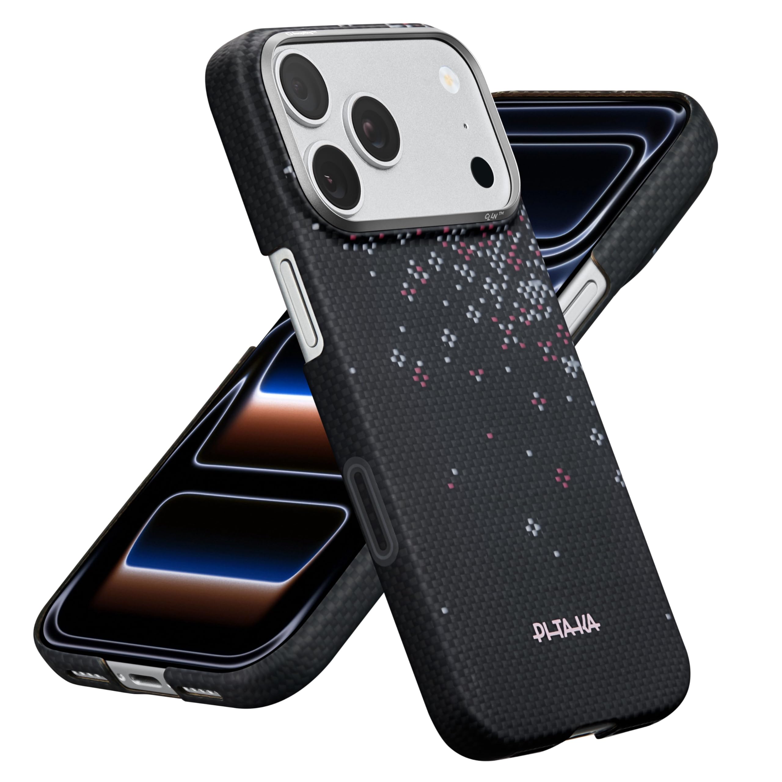Amazon.co.jp: 【0.88mm極薄】PITAKA iPhone 17 Pro 用ケース 軽量