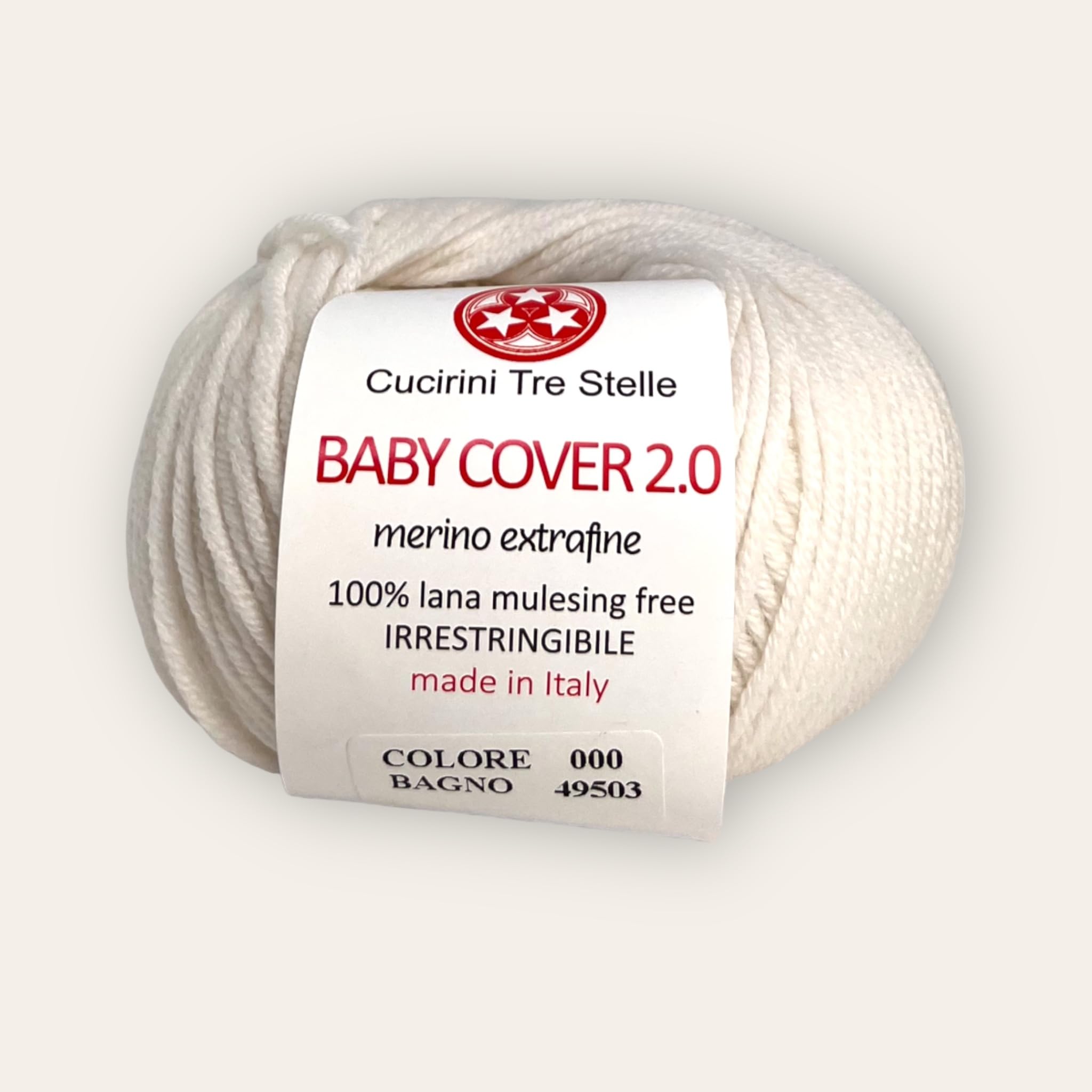 Lana Baby Cover 2.0 di Cucirini Tre Stelle (000)
