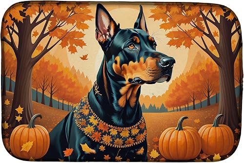 Miniatura 61 de Caroline's Treasures DAC1072DDM Shiba Inu - Tapete de secado de platos absorbente para encimera de cocina, tapete escurridor de platos para SHIBA