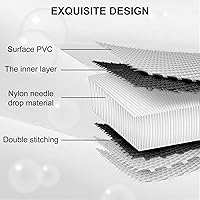 Vista 3 de EDOSTORY Inflatable Air Gymnastics Mat 10ft/13ft/16ft/20ft Training Mats 4 inches thick Gymnastics Tracks for Home/Training/Cheerleading/Yoga/Water