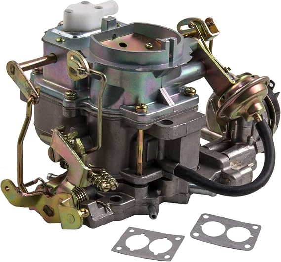Carburador Carbs Carburetor Compatible with Jeep cj8 cj7 cj5 1981-1983 w/Electric Stepper Motor Gasket 1010061