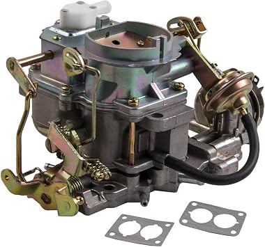 Carburador Carbs Carburetor Compatible with Jeep cj8 cj7 cj5 1981-1983 w/Electric Stepper Motor Gasket 1010061