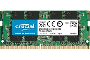 Crucial 8GB DDR4-2400 SODIMM Memory: The Essential Upgrade for Your Laptop or...
