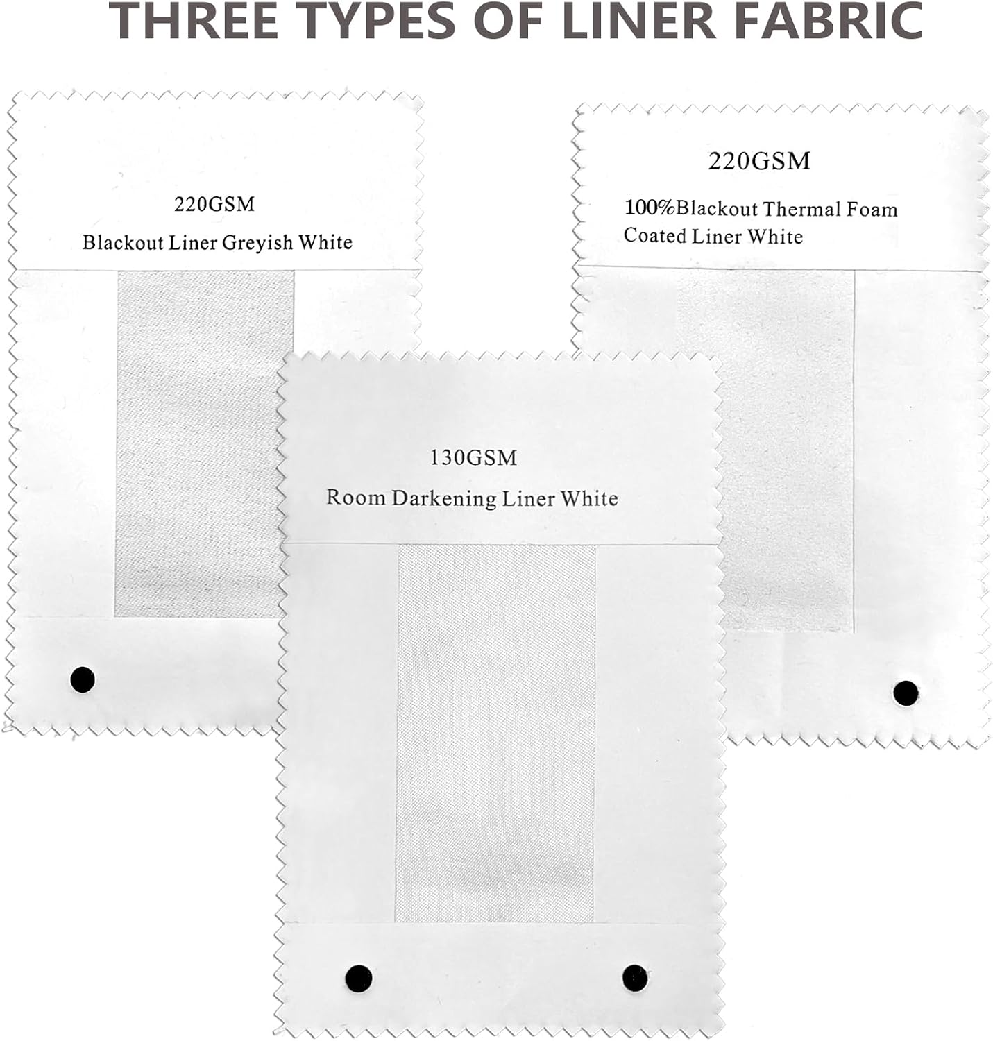 Macochico Customizable Linen Curtains Multi-Type Headers Styles & Sizes Custom-Made Window Curtains for Living Room Bedroom