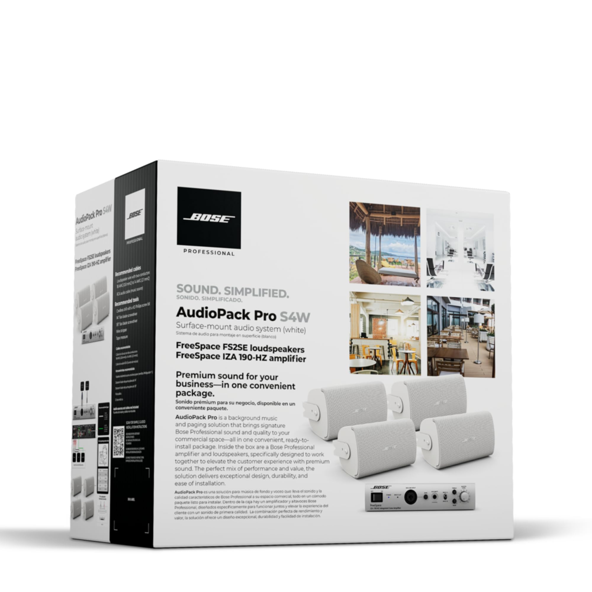 Amazon.com: Bose Professional AudioPack Pro S4 120-volt Surface
