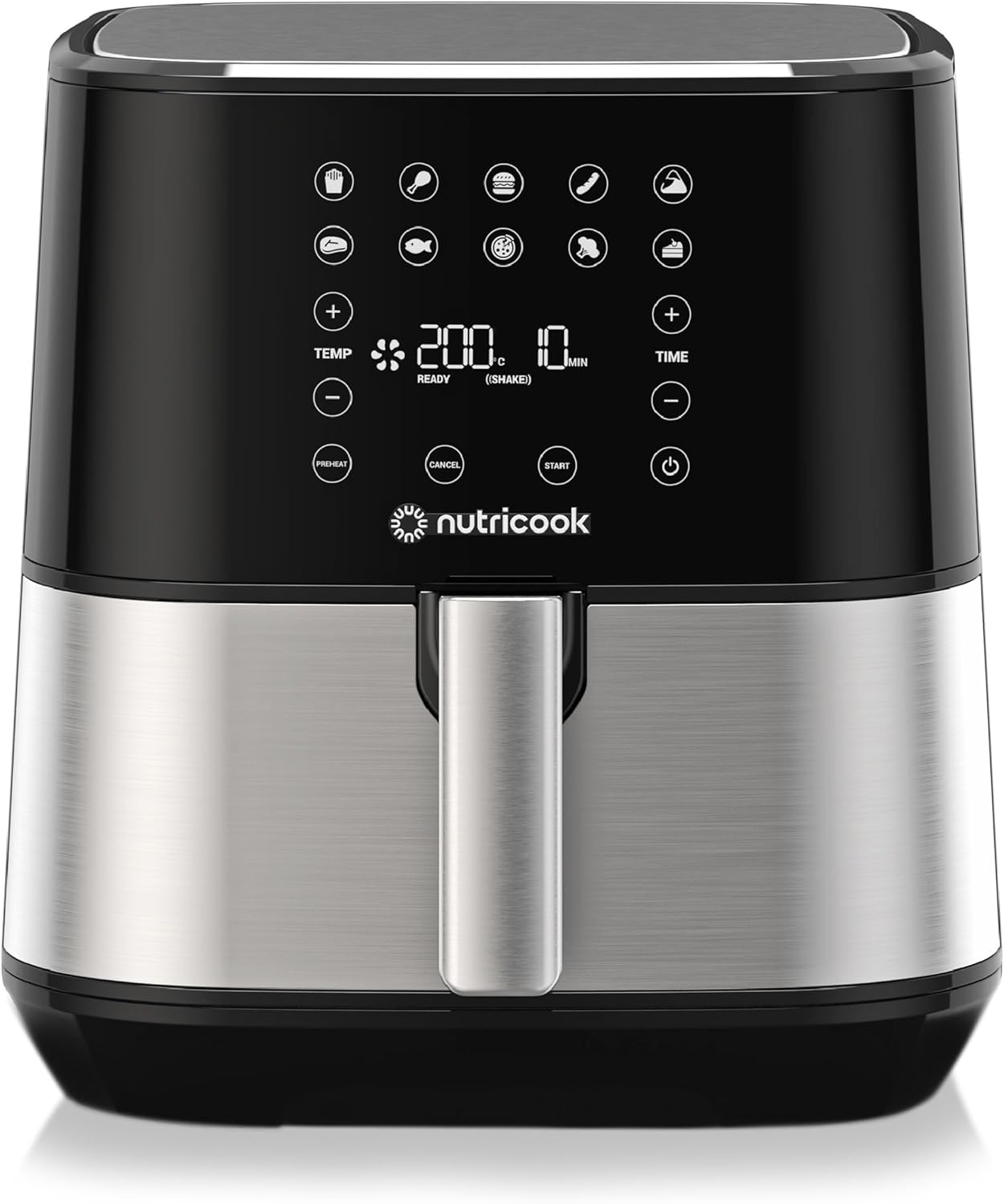 Nutricook Air Fryer 2, 5.5 Liters, 1700 Watts, Digital Control Panel