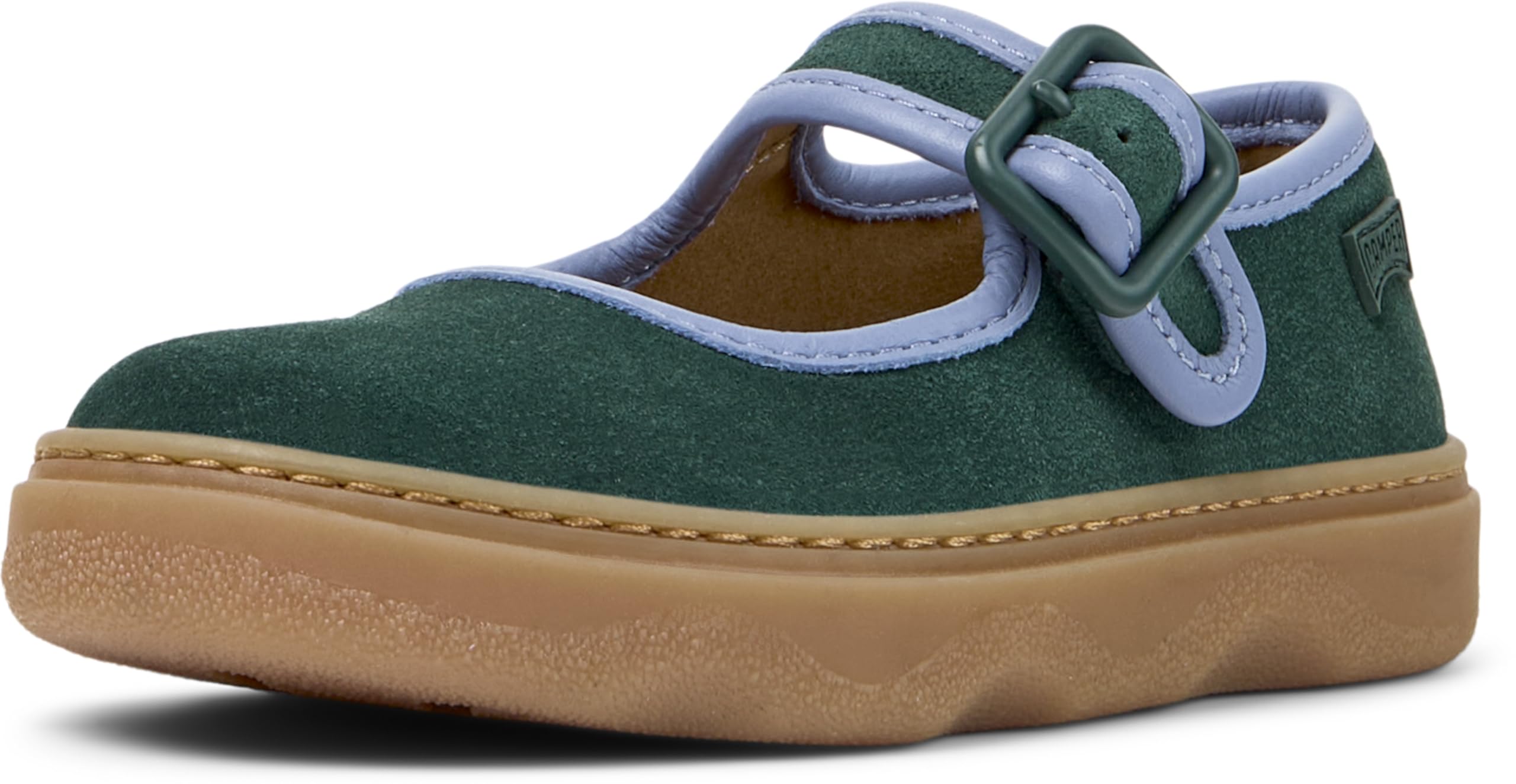 Camper Kiddo K800662 Mary Jane, Dark Green 002, 29 EU, Dark Green 002, 10.5 UK Child