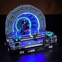 Vista 8 de VONADO Luz LED de control de luz compatible con Lego The Mandalorian Helmet 75328 (solo luces, sin modelos), kit de iluminación creativo, accesorios
