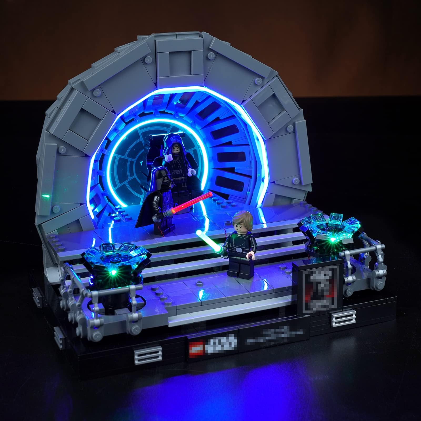 Light Kit Compatible with Lego Emperor's Throne Room Diorama 75352, DIY Lighting for Lego Sets, Birthday Gift