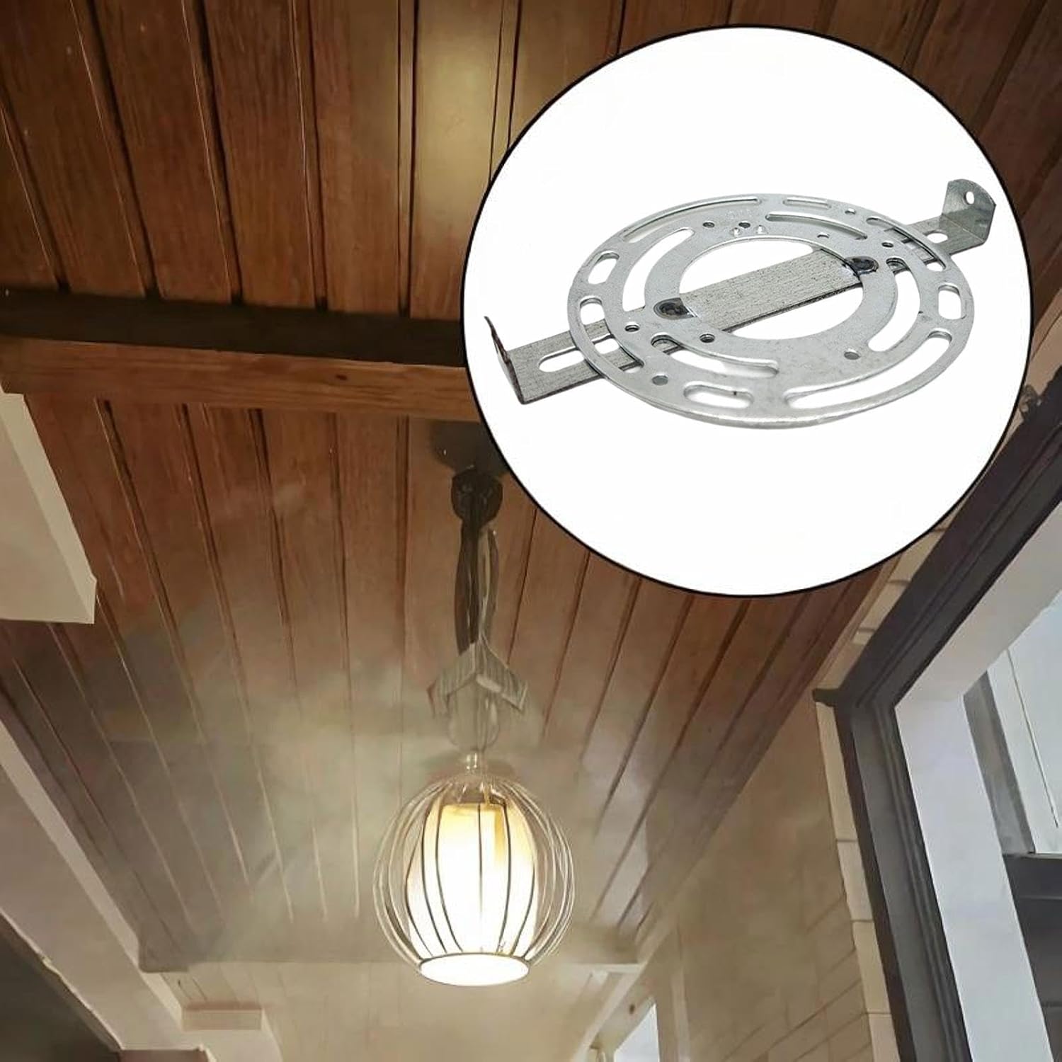 Light Fixture Mounting Bracket Wall Light Crossbar Plate Universal Close to Ceiling Lamp for Kitchen Bedroom Living Room