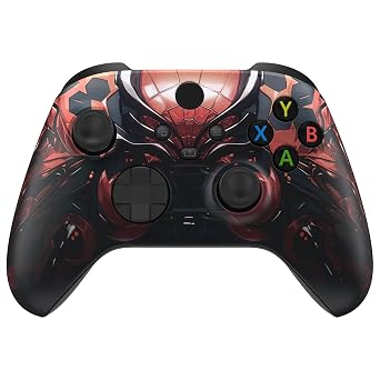 Silent Modz Custom Wireless Controller for Microsoft Xbox Series X|S, Xbox One S|X & PC Spider Armor