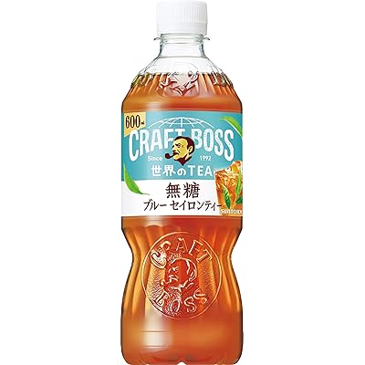 サントリー ボス BOSS クラフトボス ブルー セイロンティー無糖 紅茶 600ml×24本