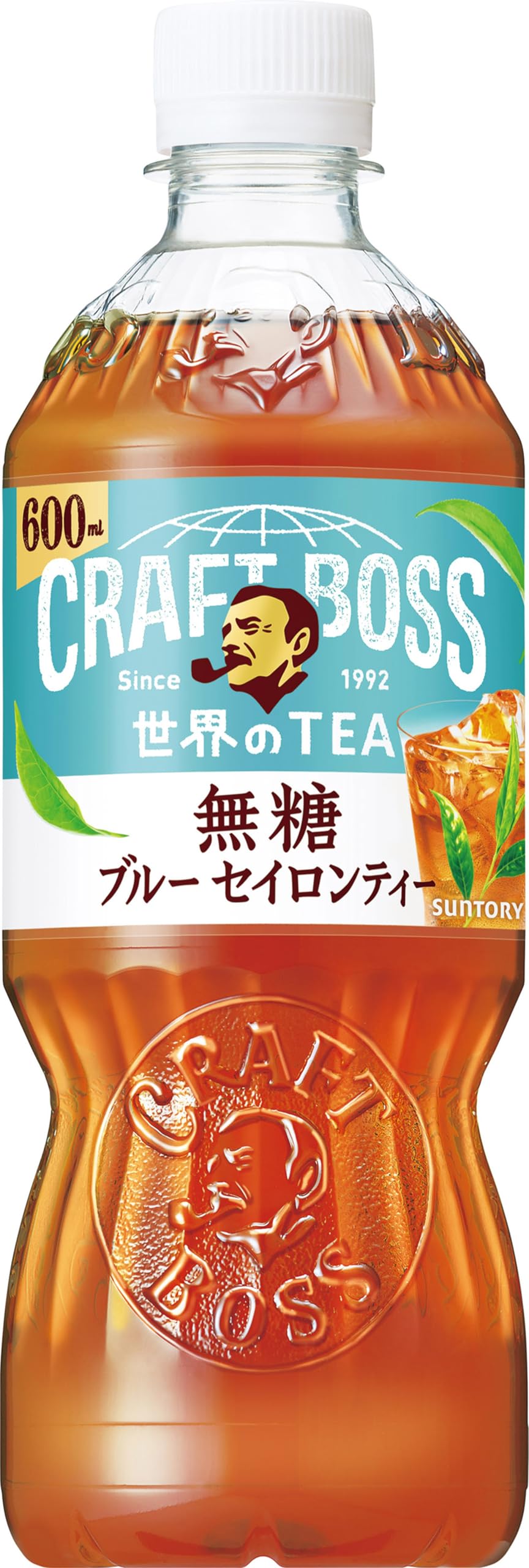 サントリー ボス BOSS クラフトボス ブルー セイロンティー無糖 紅茶 600ml×24本