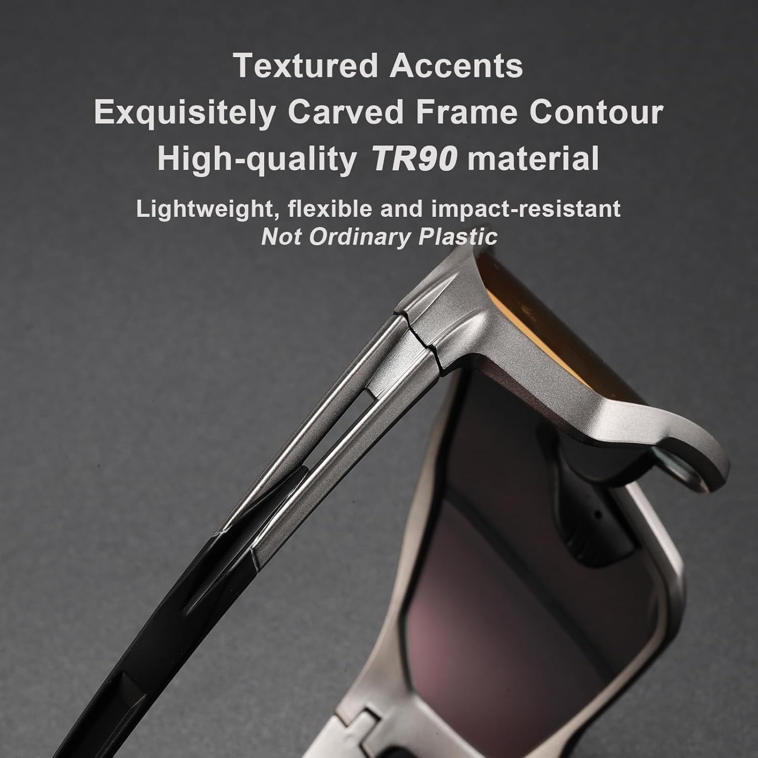 Sport Polarized Sunglasses UV Protection for Youth,Men & Women,Ideal for Cycling Running Baseball Skiing & Softball - Image 2