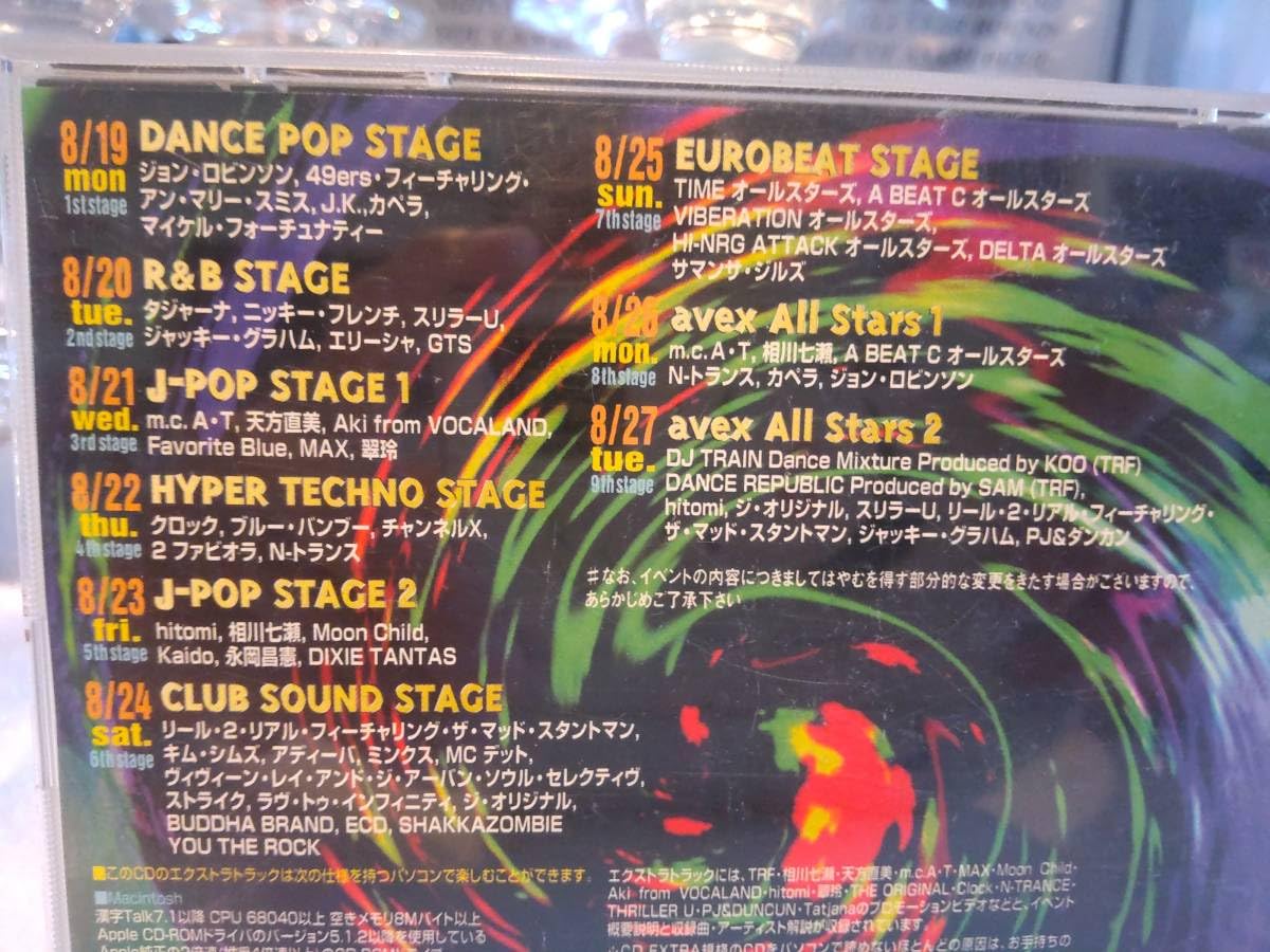 Amazon.co.jp: 廃盤 レトロ☆CDアルバム☆1996年 avex dancenet 