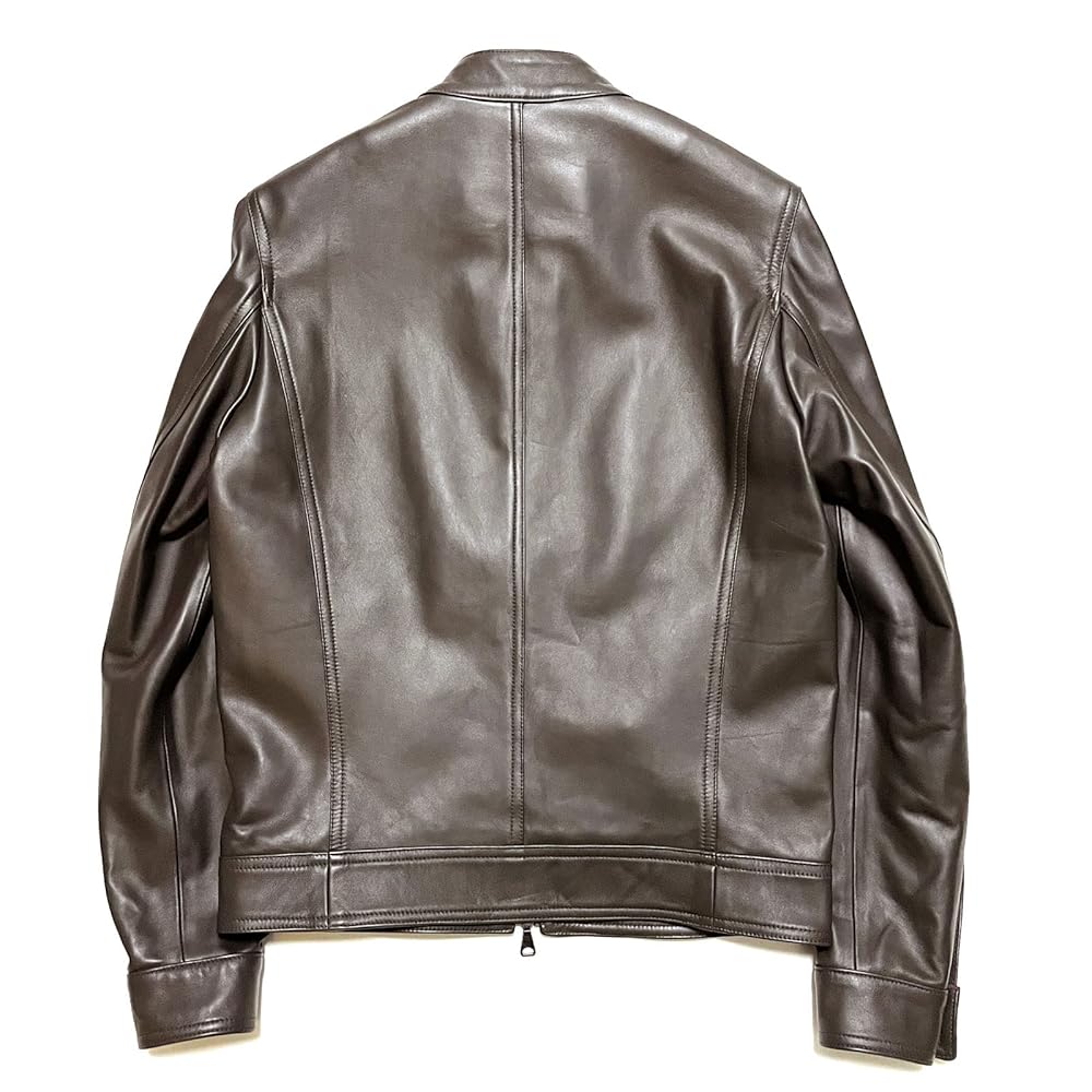 ライダース エンメティ JURI Silver Nappa Cerata メンズ EMMETI エンメティ JURI SILVER ユリ シルバージップ シングル
