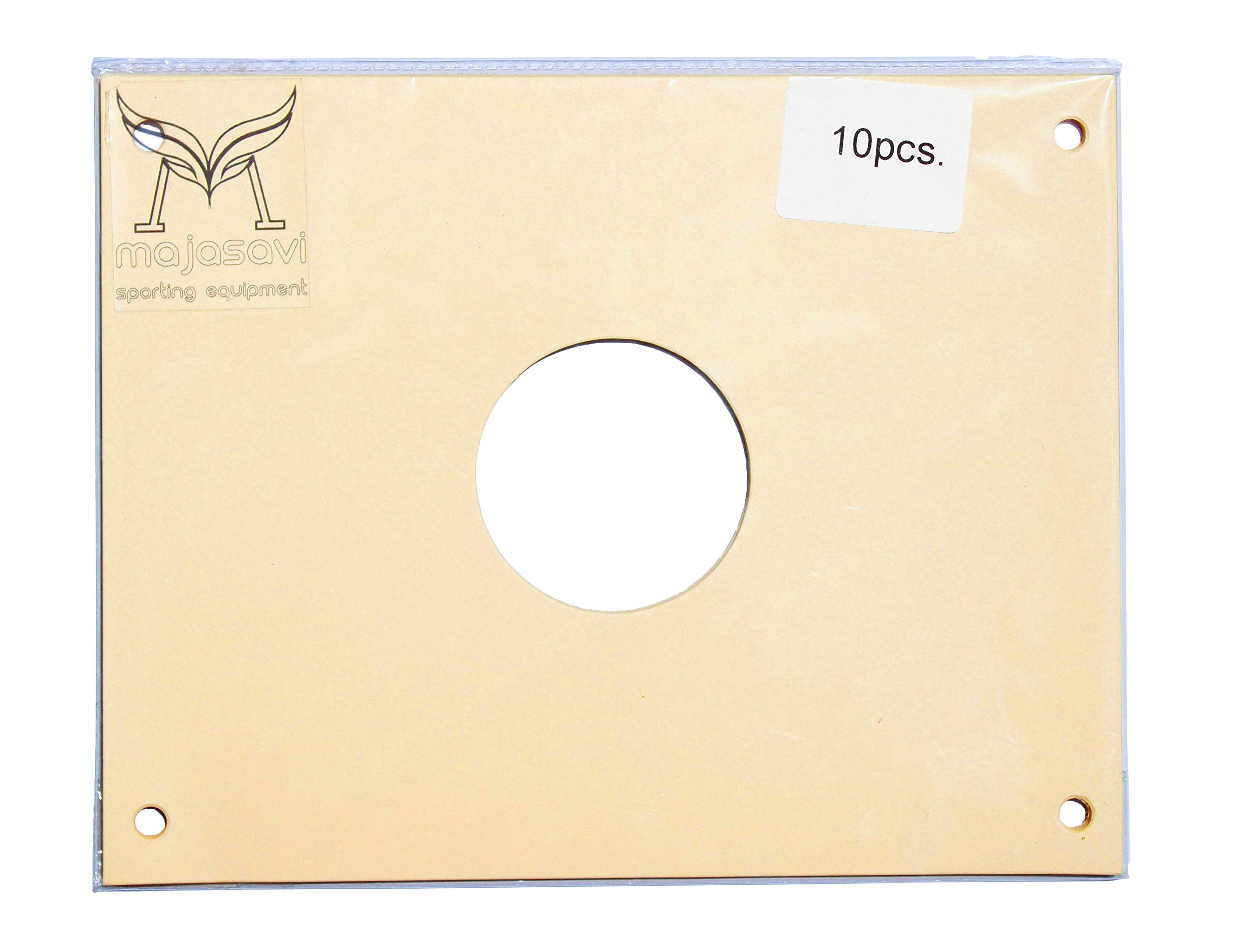 majasavi 10M Air Pistol Electronic Target Mask/Template Card Paper Ivory (10 pcs)