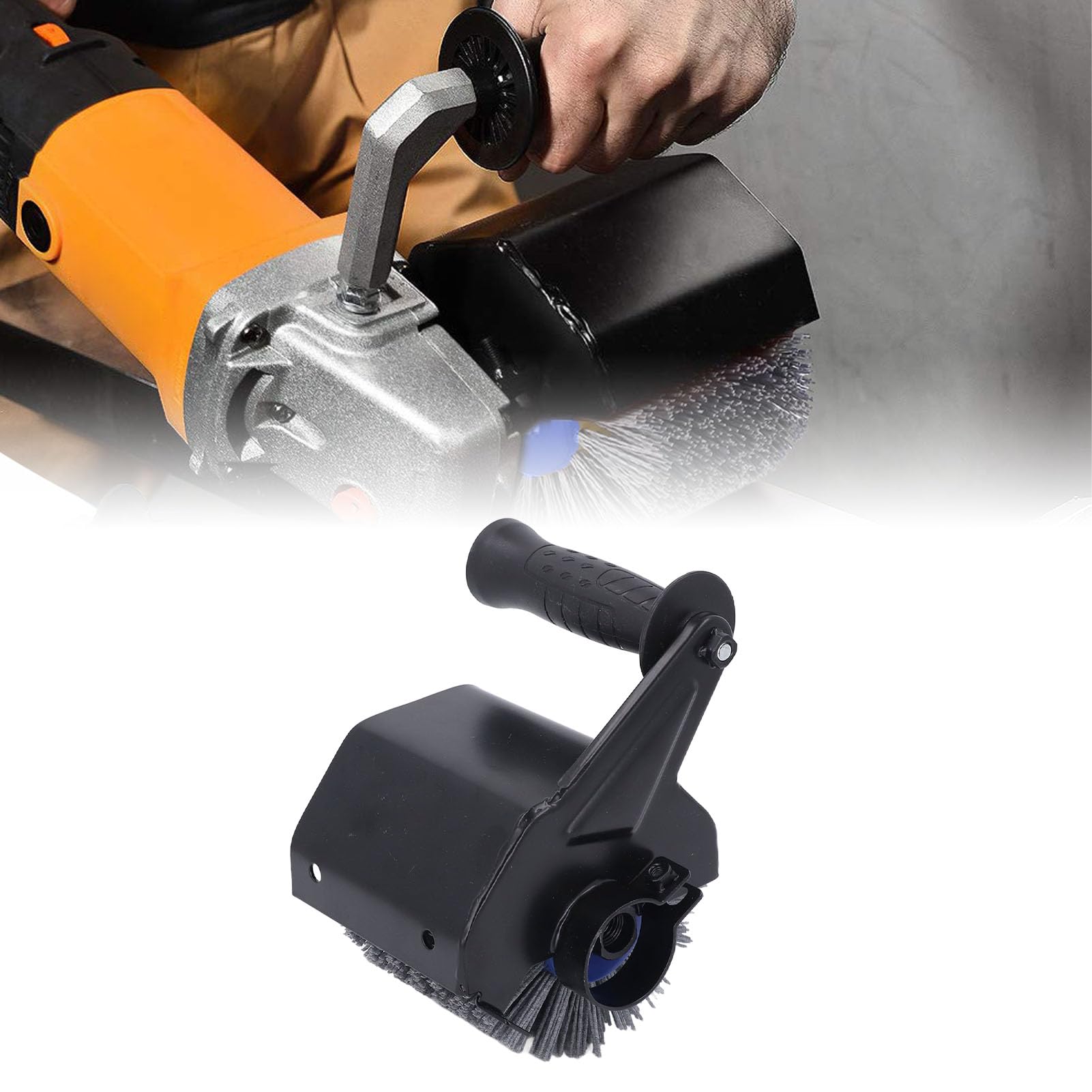 Accessorio per Lucidatrice per Lucidatura, Design Multifunzionale Leggero e Resistente per Parti in Acciaio Inossidabile per la Molatura di Metallo e Legno 1 Set