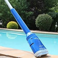 Vista 6 de POOL BLASTER Aqua Broom Aspiradora Inalámbrica para Jacuzzi, Aspiradora de Spa para Spas Inflables Sobre el Suelo y Enterrados, Accesorios