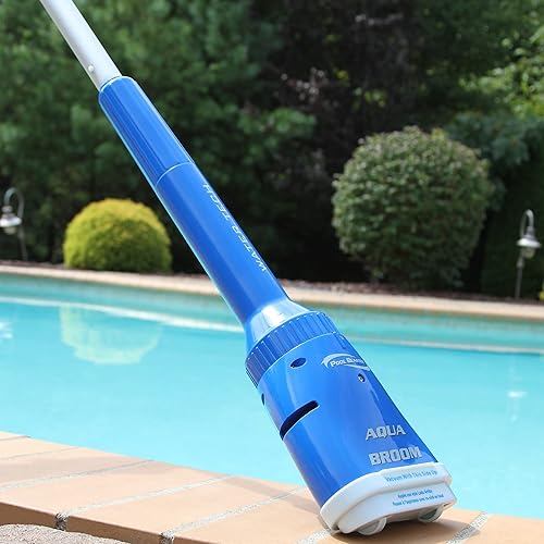 Miniatura 6 de Water Tech Pool Blaster Aqua Broom - Aspiradora inalámbrica para piscina, spa y espacios pequeños, arena y sedimentos, a pilas, para jacuzzis,