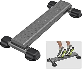 Steel Calf Raise Bar, Versatile Standing Calf Raise Machine, Wider Anti-Slip Solid Calf Block, Rounded Edge Design, Perfect for Calf Stretching, Squat, Foot Stretch, 800 lbs Capacity