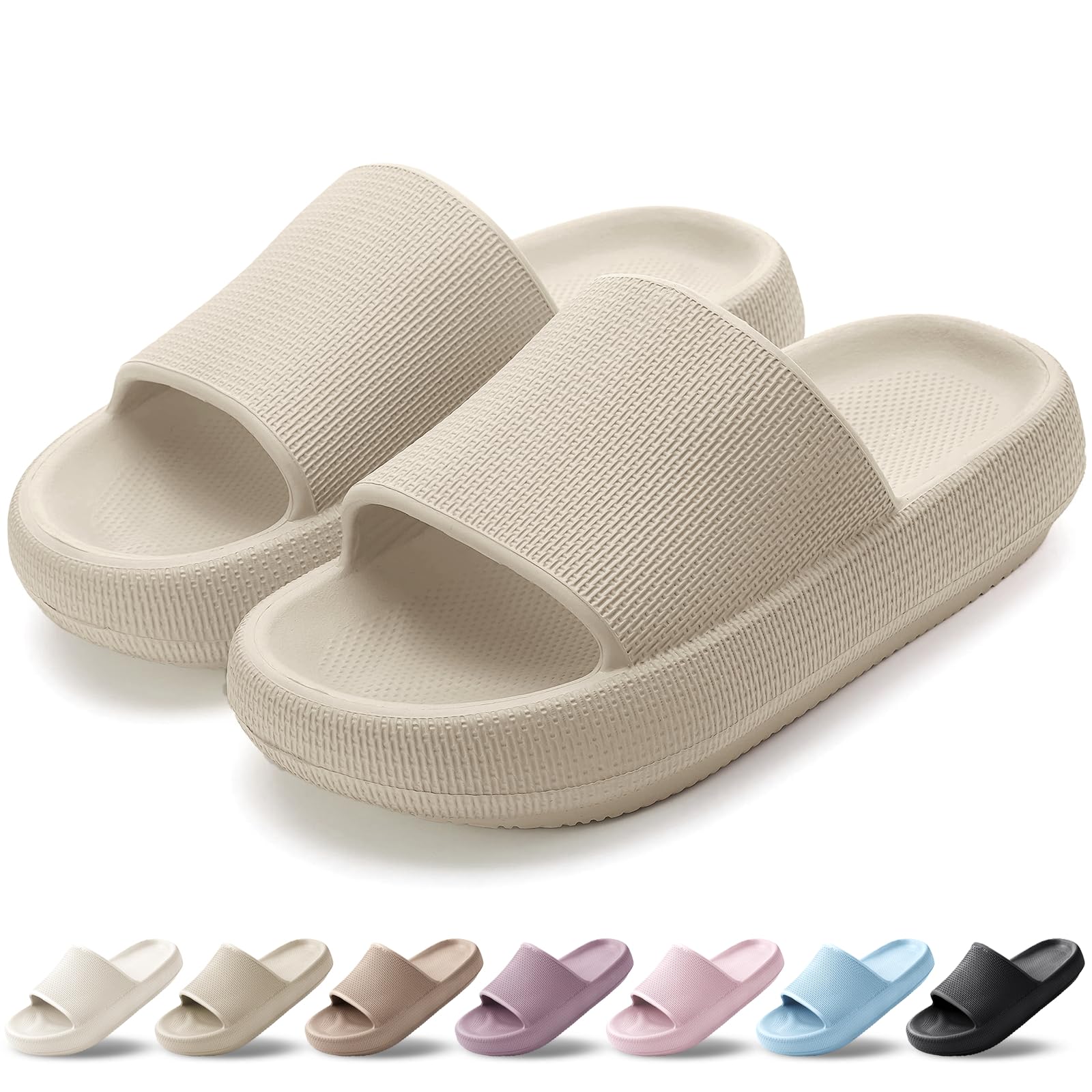 HEOAARG Ciabatte Donna Uomo Leggero Ciabatte Casa Ciabatte Piscina Slider Ciabatte Nuvole Casa Pantofole Ciabatte da Mare Doccia Spiaggia Bagno Giardino