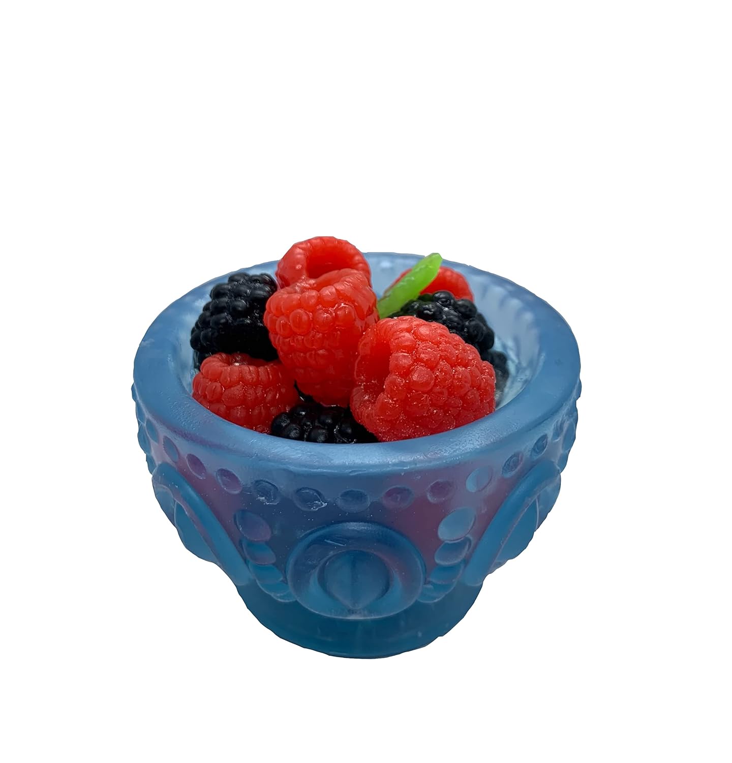 Raspberry and Blackberry Handmade Soap Vase