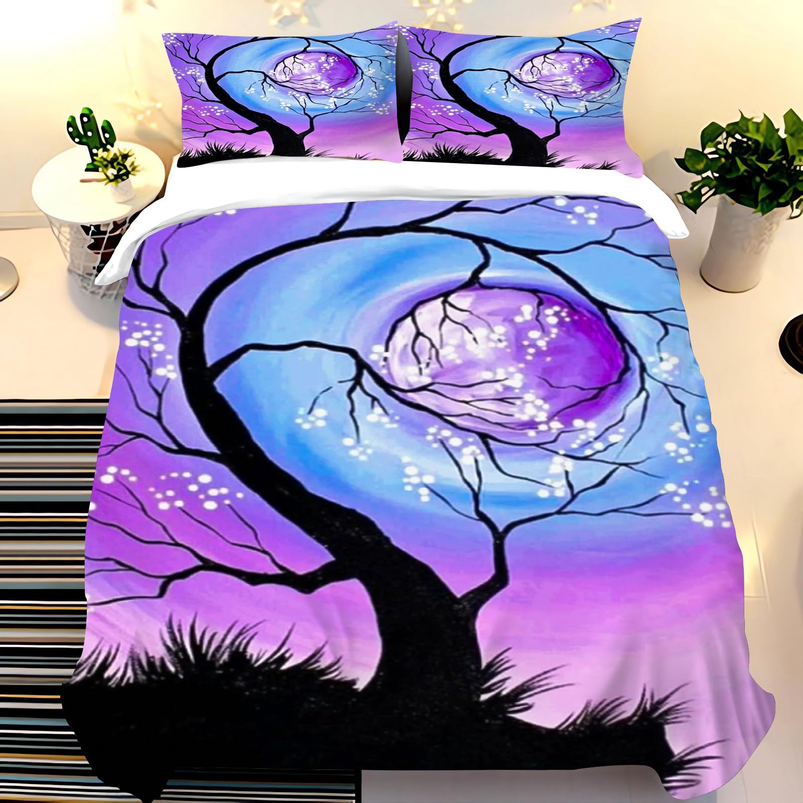 Impianto Ropa de Cama, Terra Naturale Ropa de Cama Infantil Estampada 3D, Microfibra, Con Funda de Almohada, Multicolor (220 x 260 cm), 7)