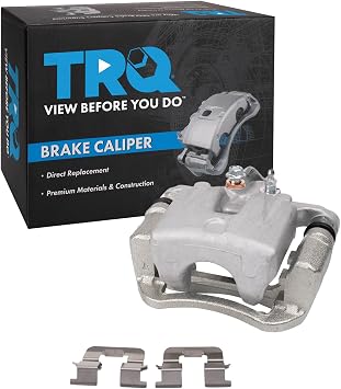 TRQ Rear Right Brake Caliper w/Bracket Passenger Side Compatible with 2014-2018 Kia Soul