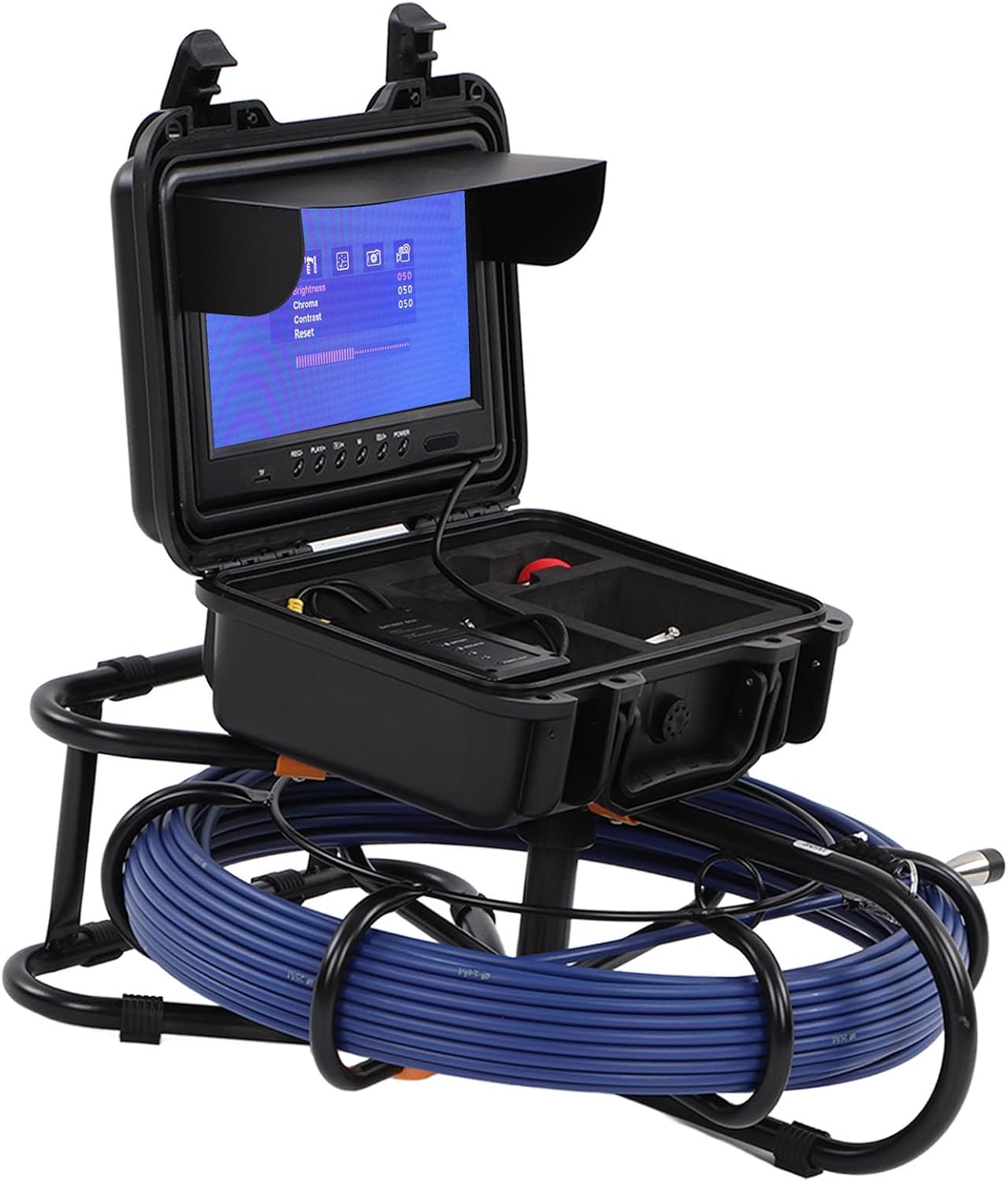 Pipe Inspection Camera, Wide Application Sewer Camera 9 Inch HD DC 12V