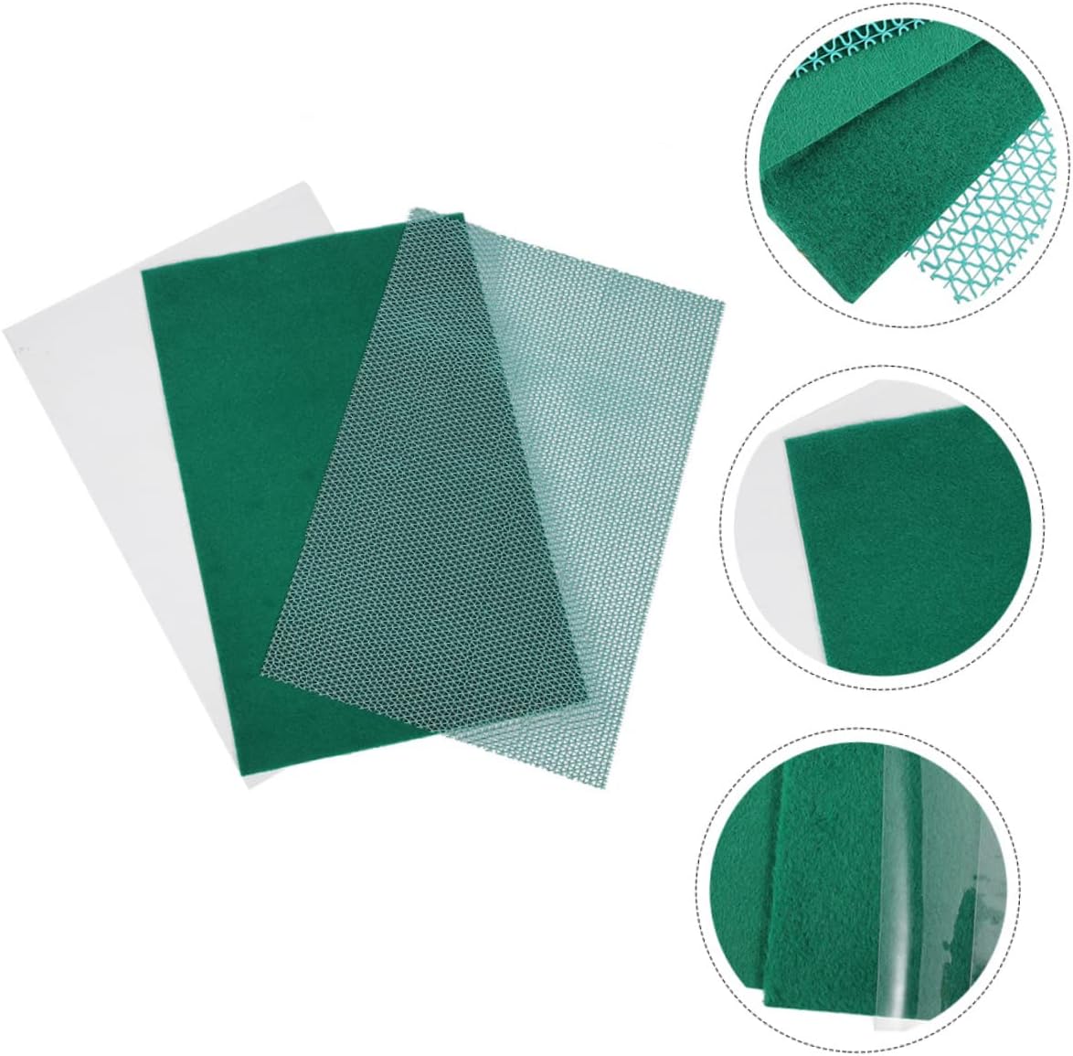 BESPORTBLE 3-in-1 Reptile Carpet Mat for Terrarium Lizard Cage Liner Soft and Waterproof Bedding for Tortoise Snakes and Other Reptiles