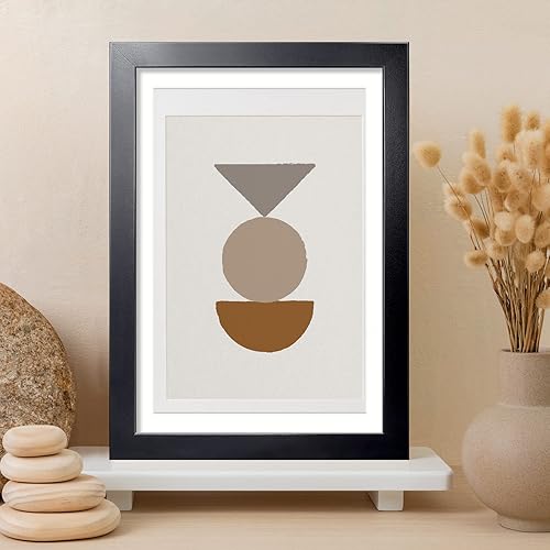 Vista 262 de LaVie Home - Portarretratos de 18 x 24 pulgadas, fotos de 16 x 20 pulgadas con paspartú, de 18 x 24 pulgadas sin paspartú, plexiglás pulido, Negro