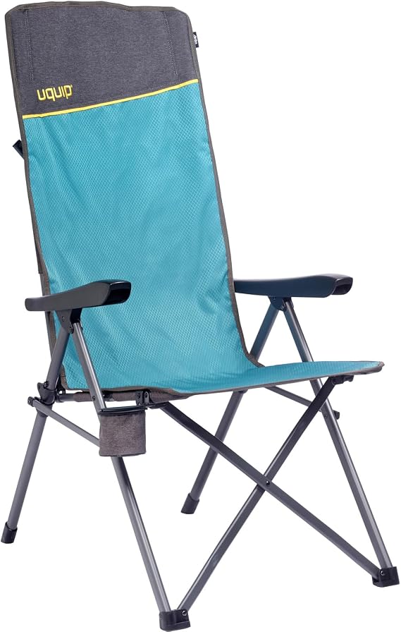 Uquip Justy Xl 3 Position Comfortable Folding Camping Chair
