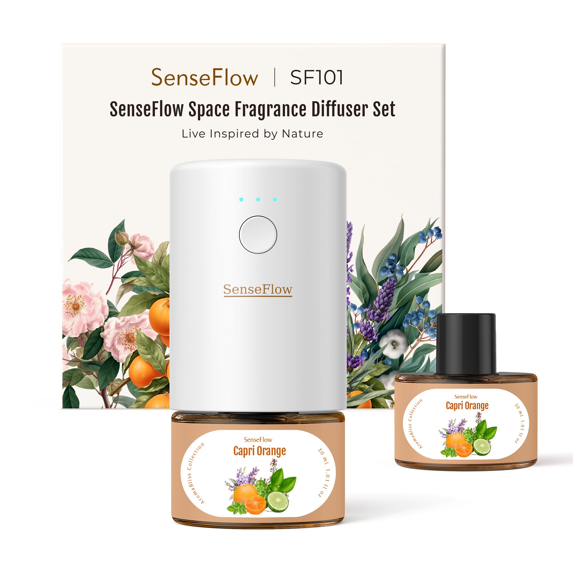 Amazon.com: SenseFlow Essential Oil Diffuser for Home, Waterless