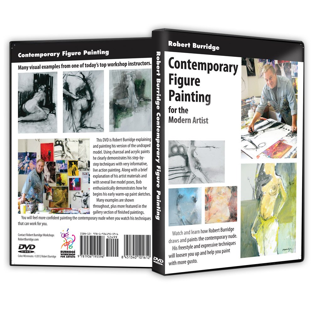 DVD Bob Burridge Contemporary Figure Painting pour apprendre la peinture figurative