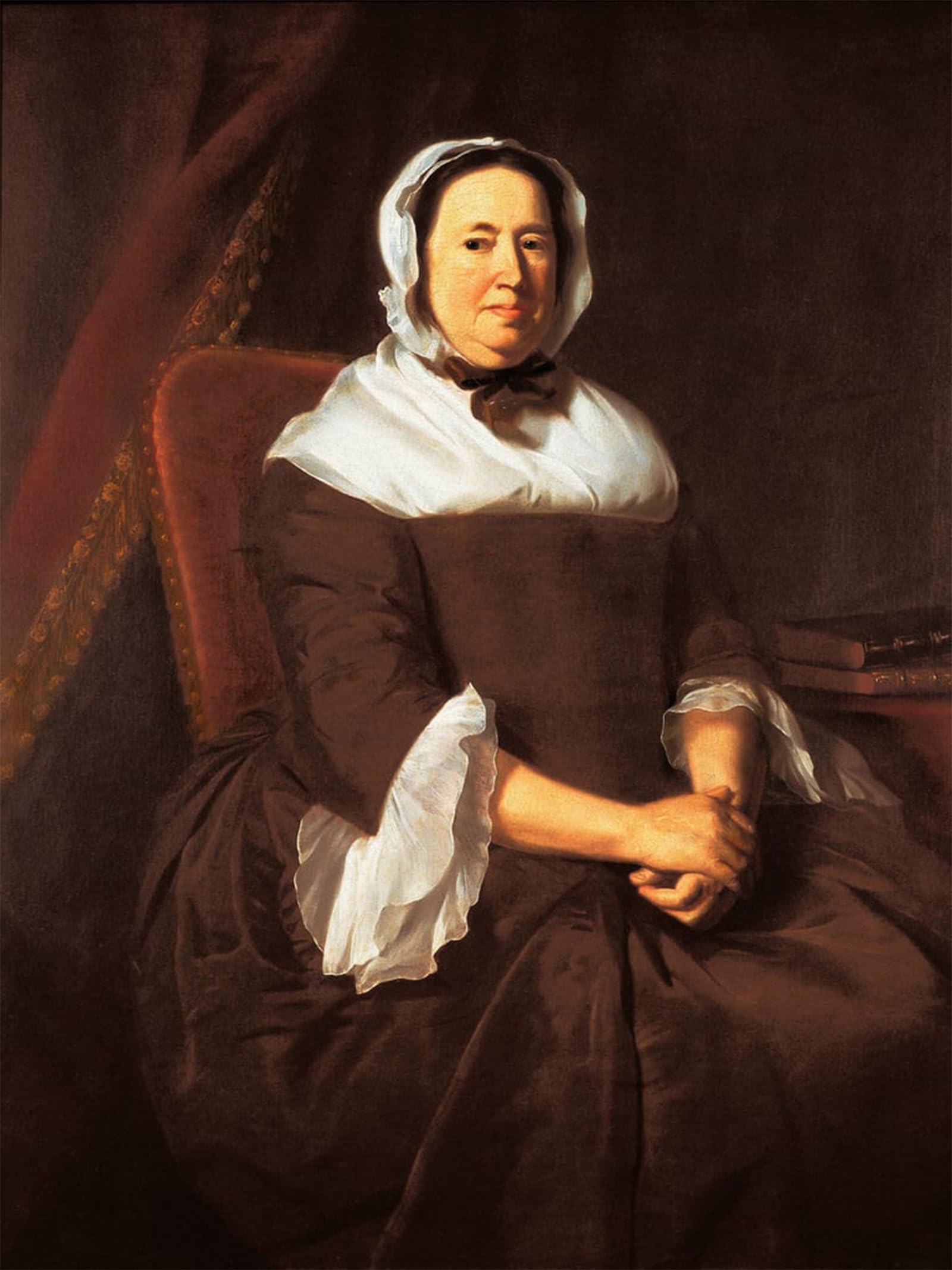 Portrait de Mme Samuel Hill impression d'art musée texture supérieure - 5