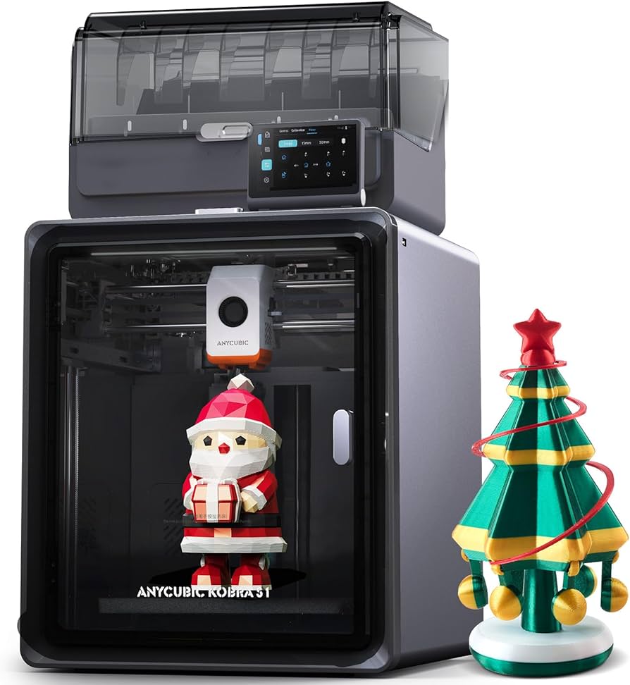 Anycubic Kobra S1 Combo 3D Printer, Multi-Color 3D Printer Anycubic Kobra S1 Combo 3D Printer, Multi-Color 3D Printer