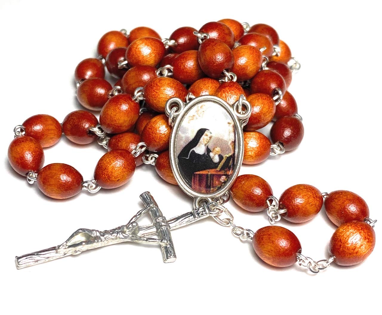 Buy 3rd Class relic Rosary Saint Rita of Cascia Patron Lost Impossible