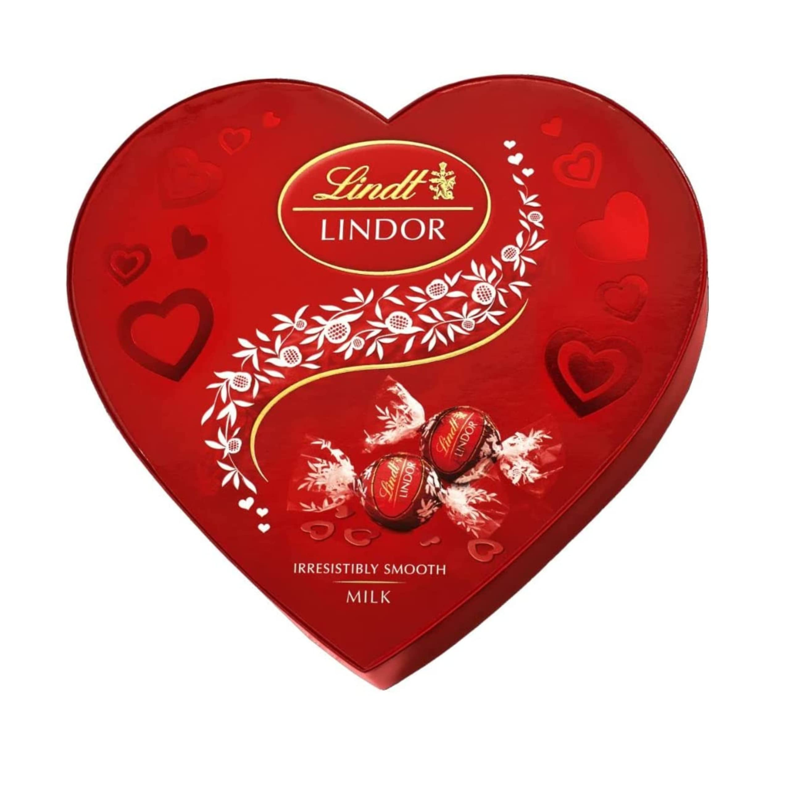Buy Her Flavour Lindt Lindor Milk Chocolate Heart Gift Box Heart