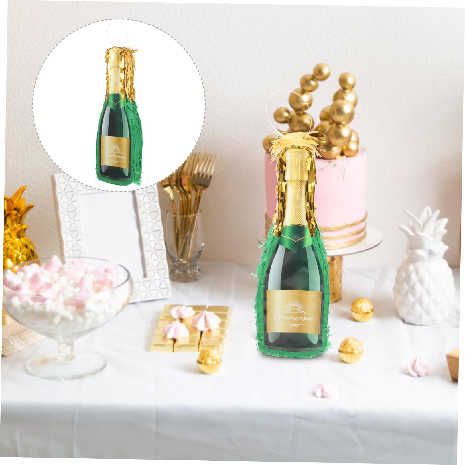 Zerodeko Decoration for Parties Fun Fiesta Photo Prop Party Favor for Birthdays Weddings Celebrations Themed Events Easily Fill with Treats