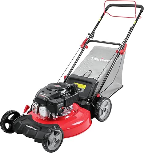 PowerSmart Self Propelled Gas Lawn Mower 22-Inch with 170cc OHV
