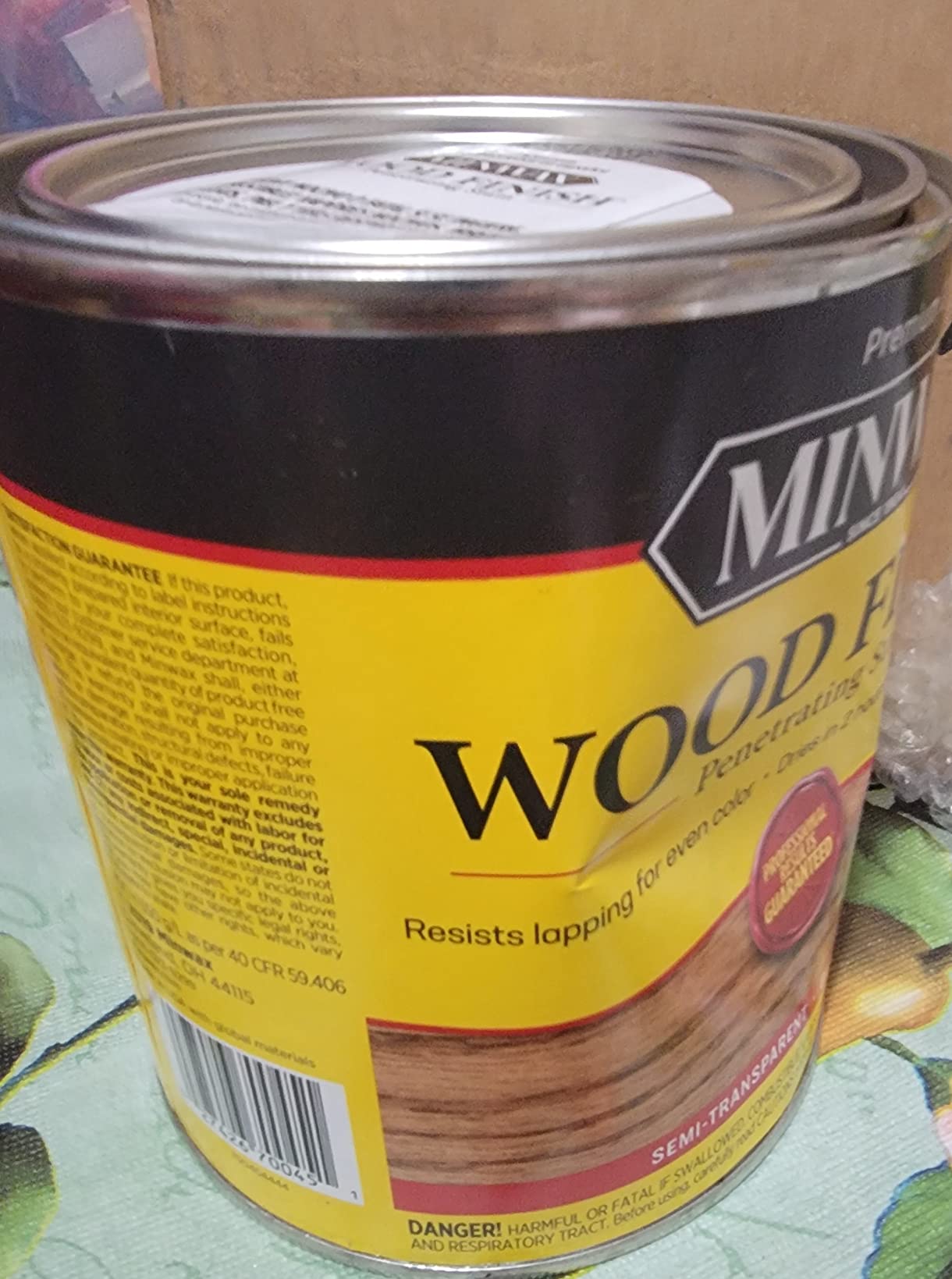 3/mo Finance 1 qt Minwax 70050 Espresso Wood Finish OilBased Wood