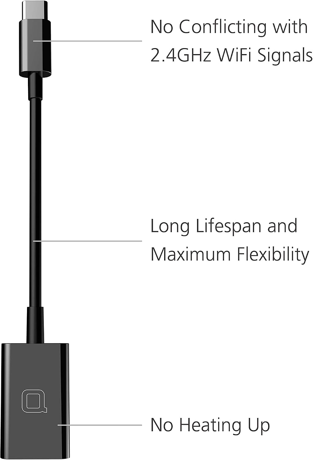nonda USB C to USB Adapter,USB-C to USB 3.0 Adapter,USB Type-C to USB,Thunderbolt 3 to USB Female Adapter OTG for MacBook Pro 2019,MacBook Air 2020,iPad Pro 2020,More Type-C Devices(Black)