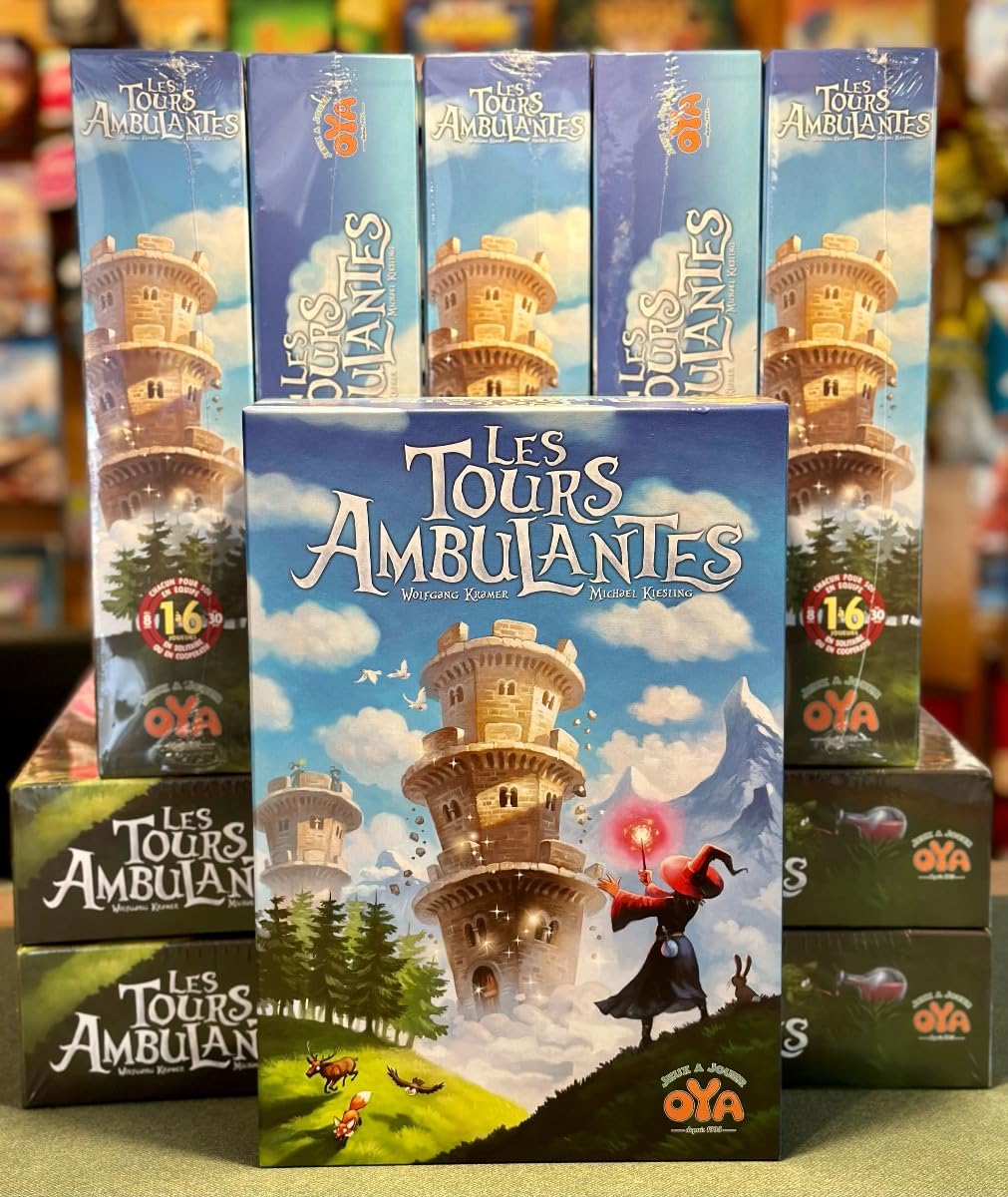 OYA Die wandelnden Touren - Brettspiel für 2 Spieler ab 8 Jahren